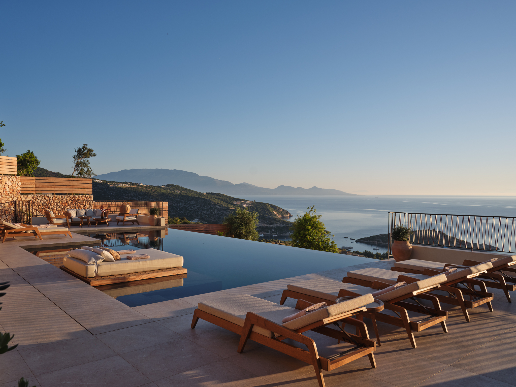 Sun-Drenched Pool Terrace Designed for Effortless Relaxation